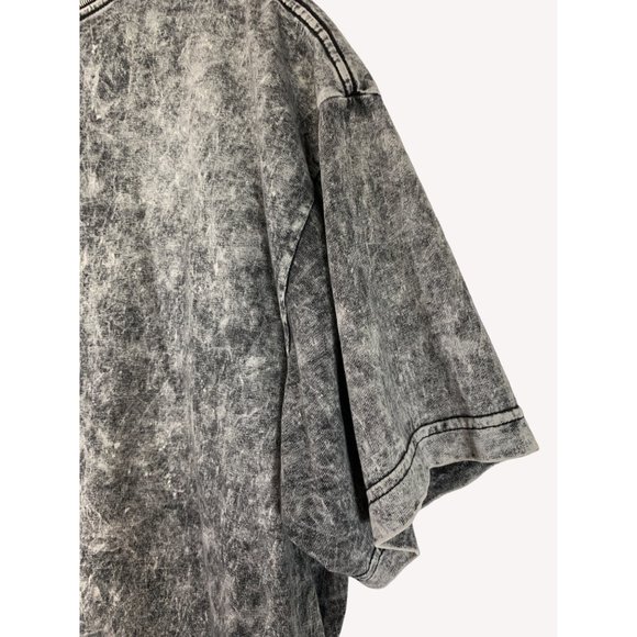 VTG The Hammer T Shirt Mens Acid Wash Tee Size XL Y2K Ash Black Gray - Picture 6 of 13